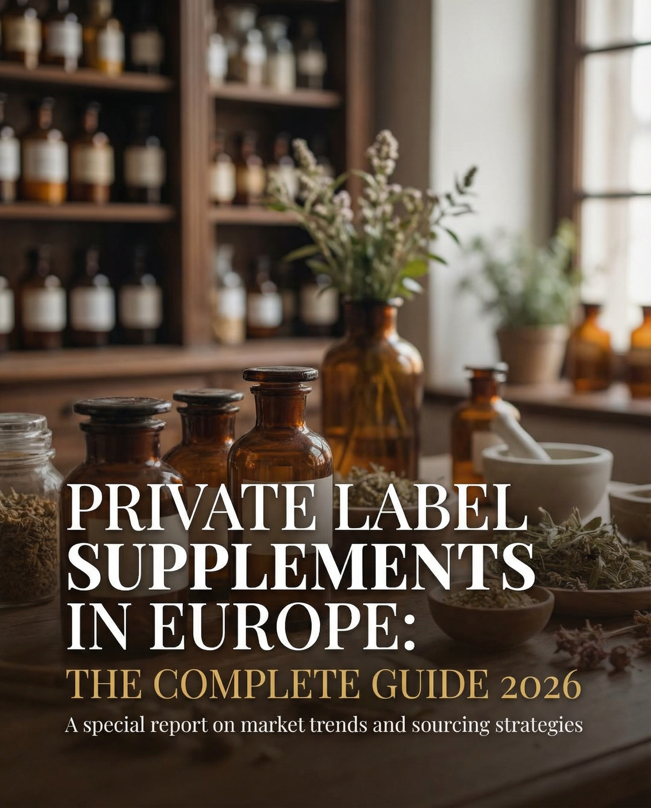 Private Label Supplements in Europe: The Complete Guide (2026)